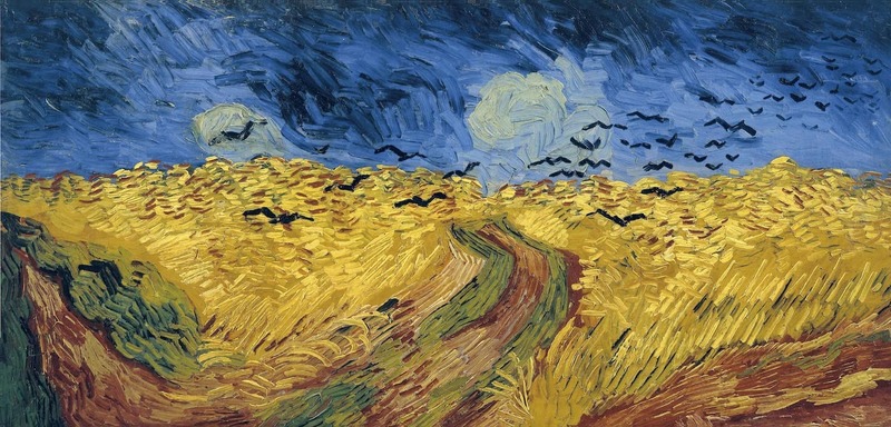 Cánh đồng lúa mì quạ bay - Vincent Van Gogh